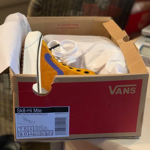Vans SK8-HI MTE SHOES Women's Sudan Brown/Mazanin - Picture 7 of 8